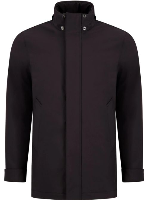 SOFT SHELL BARROW MAC COAT WOOLRICH | CFWOOU2017MRUT3496100 BLACK